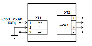 Схема подключения блока питания МТМ141