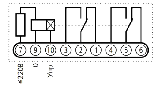Схема подключения ВЛ-54