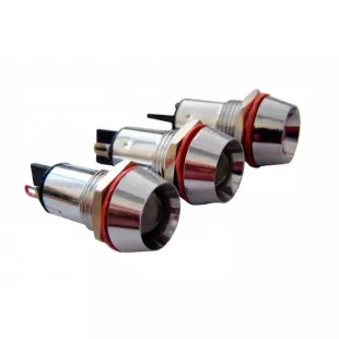 Арматура светосигнальная AD22C-14 белая фото 1