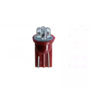 Лампы светодиодные с цоколем W2,1x9,5d, 4LED фото 1