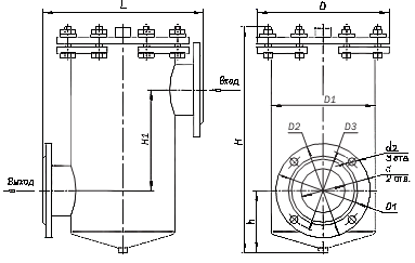 чертеж сепаратора магнитного ФММ 26-27
